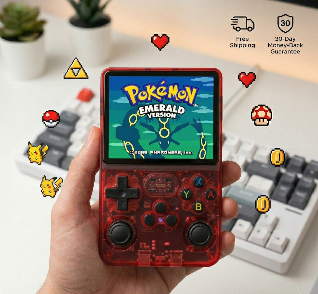 Retro Handheld Game Console – 10,000+ Games | 3.5” IPS Screen | Portable Gaming Device