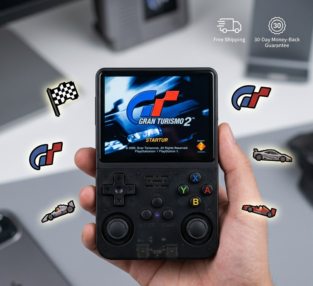 Retro Handheld Game Console – 10,000+ Games | 3.5” IPS Screen | Portable Gaming Device